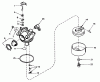 Toro 20775 - Lawnmower, 1981 (1000001-1999999) Ersatzteile CARBURETOR NO. 632050