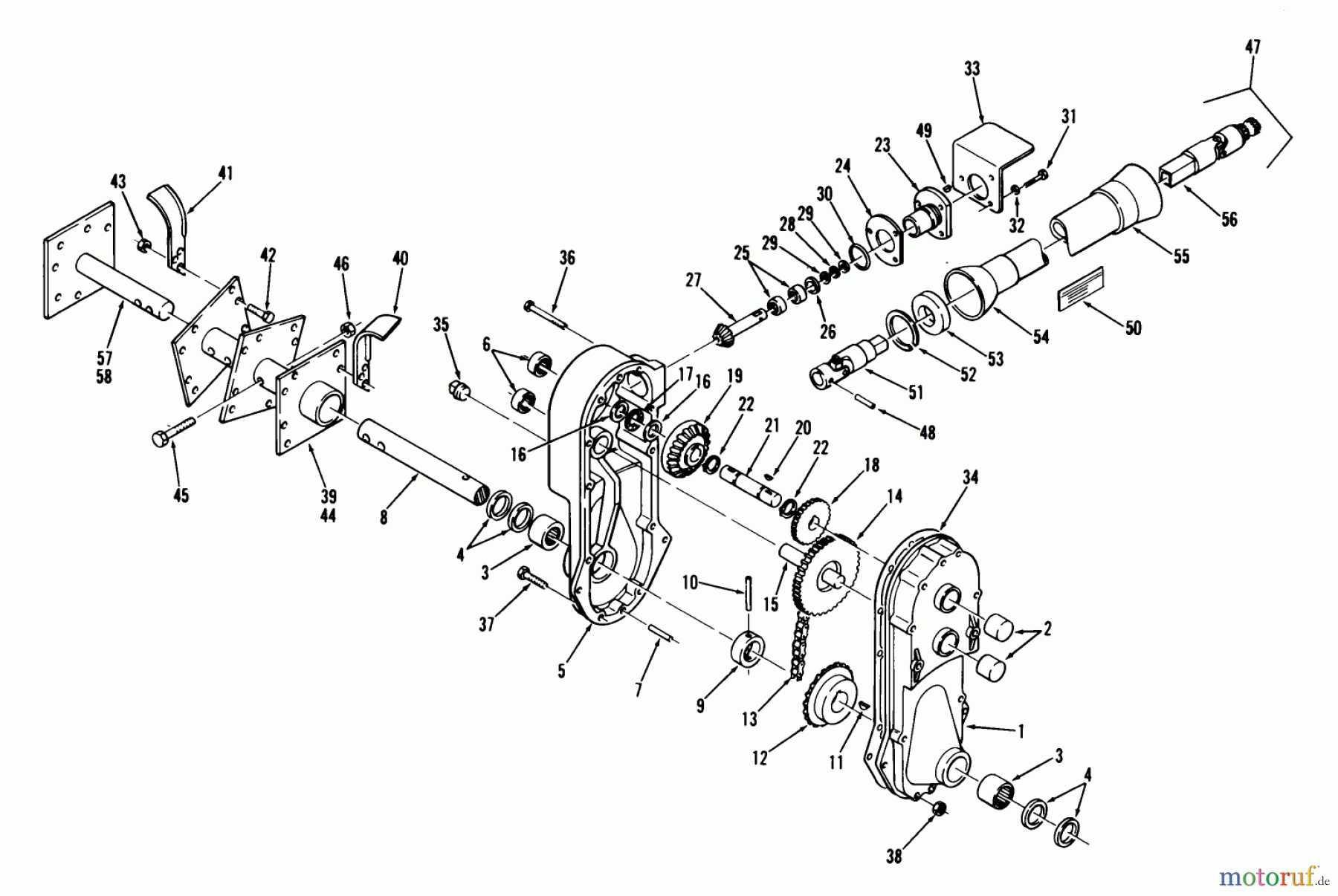 Toro Neu Accessories, Tiller/Cultivator 87-50TL01 - Toro 50
