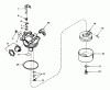 Toro 20788 - Lawnmower, 1981 (1000001-1999999) Ersatzteile CARBURETOR NO. 632050