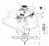 Toro 20790 - Lawnmower, 1982 (2000001-2999999) Ersatzteile ENGINE ASSEMBLY