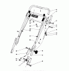 Toro 20810 - Lawnmower, 1980 (0000001-0999999) Ersatzteile HANDLE ASSEMBLY