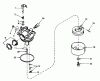 Toro 20810 - Lawnmower, 1982 (2000001-2999999) Ersatzteile CARBURETOR NO. 632050A