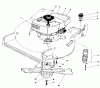 Toro 20810 - Lawnmower, 1983 (3000001-3999999) Ersatzteile ENGINE ASSEMBLY