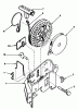 Toro 20810 - Lawnmower, 1983 (3000001-3999999) Ersatzteile REWIND STARTER NO. 59O531
