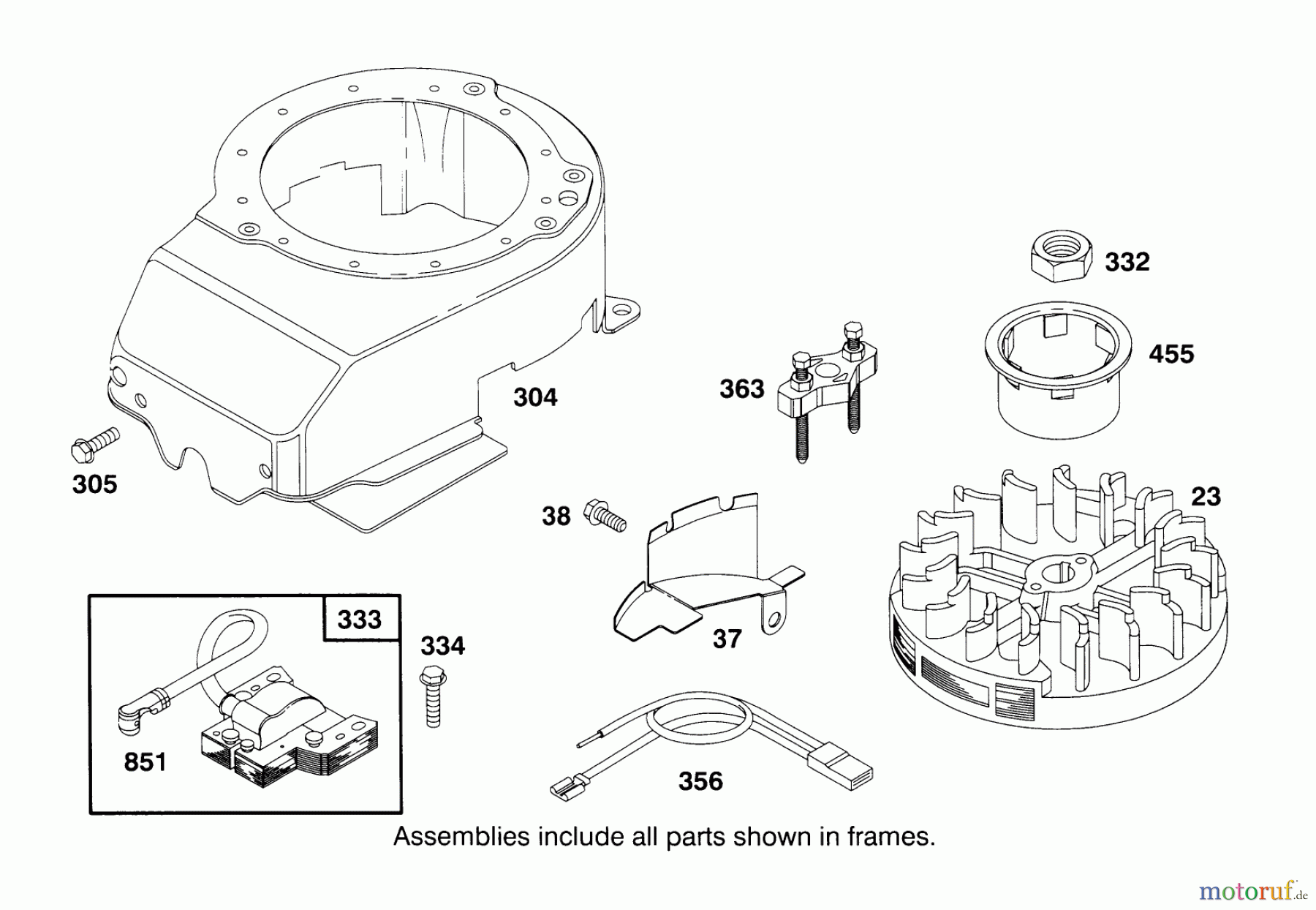  Toro Neu Mowers, Walk-Behind Seite 2 21010BC - Toro Lawnmower, 1995 (5900001-5999999) ENGINE BRIGGS & STRATTON MODEL 12E802-0620-01 #7