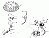Toro 21101 - Whirlwind Lawnmower, 1969 (9000001-9999999) Ersatzteile MAGNETO NO. 610772