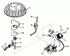 Toro 21104 - Whirlwind Lawnmower, 1970 (0000001-0999999) Ersatzteile MAGNETO NO. 610772