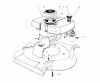 Toro 21610 - Guardian Lawnmower, 1974 (4000001-4999999) Ersatzteile ENGINE ASSEMBLY MODEL NO. 21711