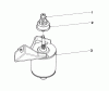 Toro 21610 - Guardian Lawnmower, 1974 (4000001-4999999) Ersatzteile STARTER MOTOR MODEL NO. 21711