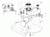 Toro 21658 - Whirlwind II Deluxe, 1978 (8000001-8999999) Ersatzteile ENGINE ASSEMBLY MODEL NO. 21738