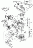 Toro 21658 - Whirlwind II Deluxe, 1978 (8000001-8999999) Ersatzteile ENGINE TECUMSEH MODEL NO. TNT 100-10056A (MOWER MODEL NO. 21738) #2