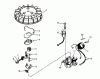 Toro 21658 - Whirlwind II Deluxe, 1978 (8000001-8999999) Ersatzteile MAGNETO NO. 610793A (MOWER MODEL NO. 21658)(ENGINE NO. TNT 100-10055B)