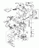 Toro 21738 - Whirlwind Lawnmower, 1982 (2000001-2999999) Ersatzteile ENGINE TECUMSEH MODEL NO. TNT 100-10056D