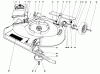 Toro 21738 - Whirlwind Lawnmower, 1982 (2000001-2999999) Ersatzteile HOUSING ASSEMBLY
