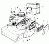 Toro 22025 - Lawnmower, 1988 (8000001-8999999) Ersatzteile ENGINE ASSEMBLY