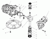 Toro 22026 - Side Discharge Mower, 2001 (210000001-210999999) Ersatzteile CRANKSHAFT ASSEMBLY