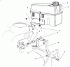 Toro 22026 - Side Discharge Mower, 2001 (210000001-210999999) Ersatzteile FUEL TANK ASSEMBLY