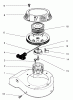 Toro 22026 - Side Discharge Mower, 2001 (210000001-210999999) Ersatzteile RECOIL ASSEMBLY