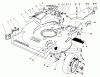 Toro 22035 - Lawnmower, 1985 (5000001-5999999) Ersatzteile HOUSING ASSEMBLY (MODEL 22035)