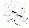 Toro 22035 - Lawnmower, 1987 (7000001-7999999) Ersatzteile GAS TANK ASSEMBLY