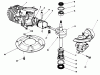 Toro 22030 - Lawnmower, 1988 (8000001-8999999) Ersatzteile ENGINE ASSEMBLY MODEL NO. 47PH7 #1