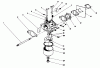 Toro 22030 - Lawnmower, 1988 (8000001-8999999) Ersatzteile ENGINE ASSEMBLY MODEL NO. 47PH7 #3