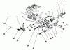 Toro 22030 - Lawnmower, 1988 (8000001-8999999) Ersatzteile ENGINE ASSEMBLY MODEL NO. 47PH7 #4