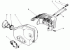 Toro 22030 - Lawnmower, 1988 (8000001-8999999) Ersatzteile ENGINE ASSEMBLY MODEL NO. 47PH7 #5