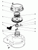 Toro 22030 - Lawnmower, 1988 (8000001-8999999) Ersatzteile ENGINE ASSEMBLY MODEL NO. 47PH7 #6