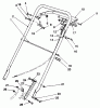 Toro 22031 - ProLine 21" Recycler Lawnmower, 1995 (5900001-5999999) Ersatzteile HANDLE ASSEMBLY
