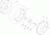 Toro 22031 - ProLine 21" Recycler Lawnmower, 2002 (220000001-220999999) Ersatzteile WHEEL ASSEMBLY NO. 53-7720