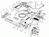 Toro 22035 - Lawnmower, 1989 (9000001-9006453) Ersatzteile HOUSING ASSEMBLY (MODEL 22030)