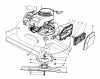 Toro 22036 - Lawnmower, 1991 (1000001-1999999) Ersatzteile ENGINE ASSEMBLY