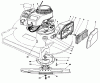 Toro 22040 - Lawnmower, 1991 (1000001-1999999) Ersatzteile ENGINE ASSEMBLY