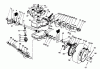 Toro 22040 - Lawnmower, 1994 (4900001-4999999) Ersatzteile GEAR CASE ASSEMBLY