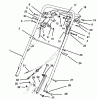 Toro 22040 - Lawnmower, 1994 (4900001-4999999) Ersatzteile HANDLE ASSEMBLY