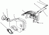 Toro 22040 - Lawnmower, 1994 (4900001-4999999) Ersatzteile MUFFLER ASSEMBLY (MODEL NO. 47PR4-3)