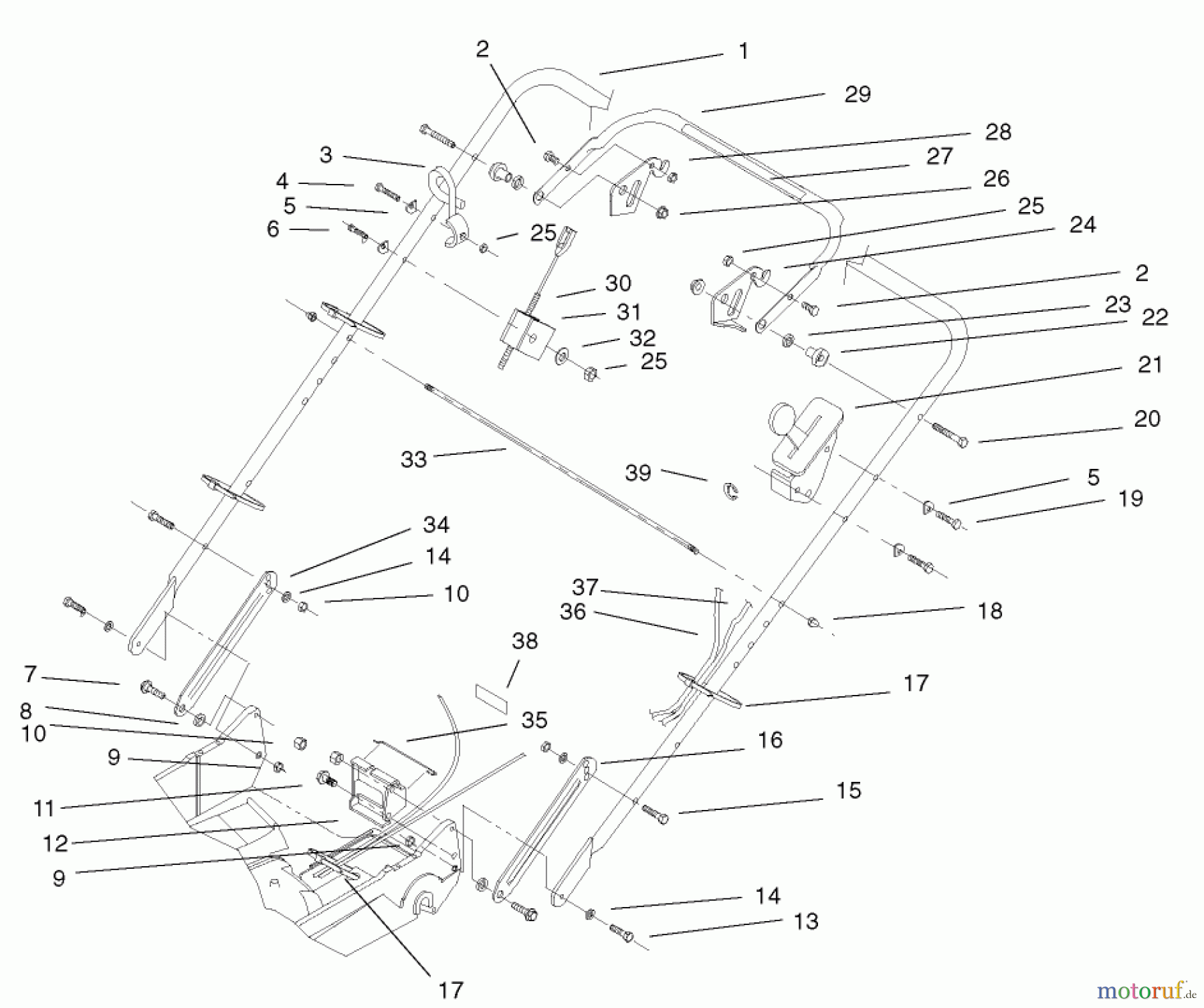 Toro Neu Mowers, Walk-Behind Seite 2 22040 - Toro ProLine 21