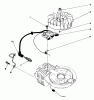 Toro 22580 - Lawnmower, 1991 (1000001-1999999) Ersatzteile IGNITION ASSEMBLY (MODEL NO. 47PL0-3)