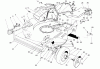Toro 22043 - Lawnmower, 1992 (2000001-2999999) Ersatzteile HOUSING ASSEMBLY