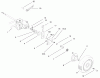 Toro 22043 - Recycler Mower, 2000 (200000001-200999999) Ersatzteile REAR AXLE ASSEMBLY
