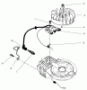 Toro 22045 - Recycler Mower, 1999 (9900001-9999999) Ersatzteile IGNITION ASSEMBLY (MODEL NO. 47PV9-7)