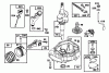 Toro 22151 - Lawnmower, 1993 (3900856-3999999) Ersatzteile ENGINE GTS 150 #2