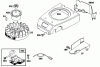 Toro 22151 - Lawnmower, 1993 (3900856-3999999) Ersatzteile ENGINE GTS 150 #6