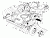 Toro 22151 - Lawnmower, 1993 (3900856-3999999) Ersatzteile HOUSING ASSEMBLY