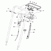 Toro 22151 - Lawnmower, 1993 (3900856-3999999) Ersatzteile TRACTION CONTROL ASSEMBLY