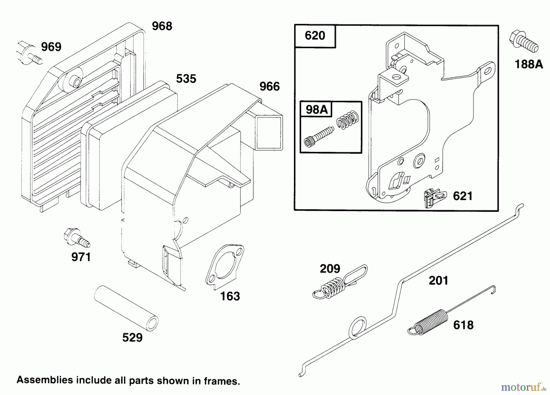 Toro Neu Mowers, Walk-Behind Seite 2 22151 - Toro Lawnmower, 1994 (4900001-4999999) ENGINE GTS 150 #4