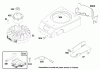 Toro 22151 - Lawnmower, 1994 (4900001-4999999) Ersatzteile ENGINE GTS 150 #6