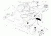Toro 22151 - Lawnmower, 1994 (4900001-4999999) Ersatzteile HOUSING ASSEMBLY