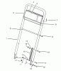 Toro 22153BC - Lawnmower, 1995 (5900001-5999999) Ersatzteile HANDLE ASSEMBLY